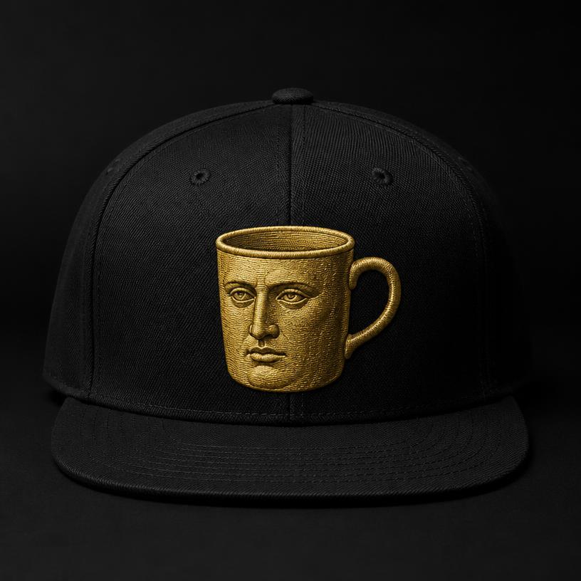Black CLUG snapback cap