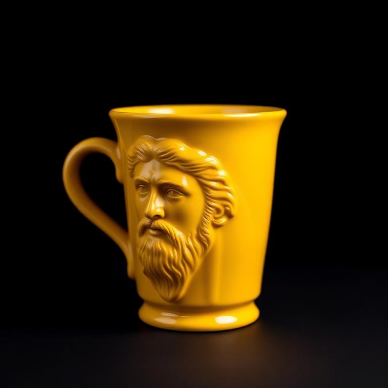 Golden CLUG ceramic mug
